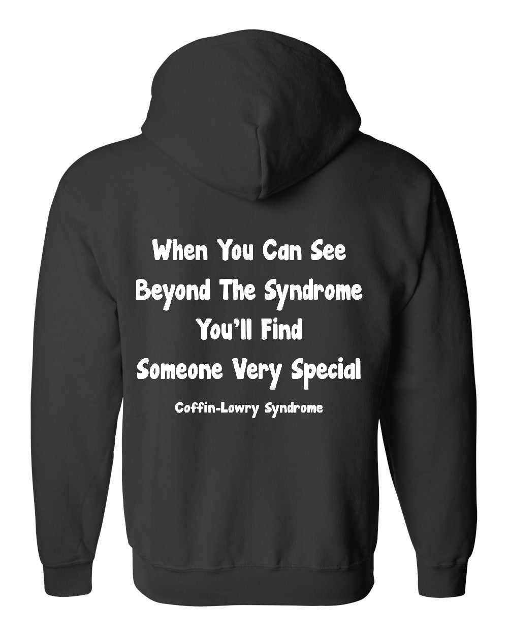 Coffin-Lowry Syndrome Sweatshirts (FULL-ZIP HOODIE)