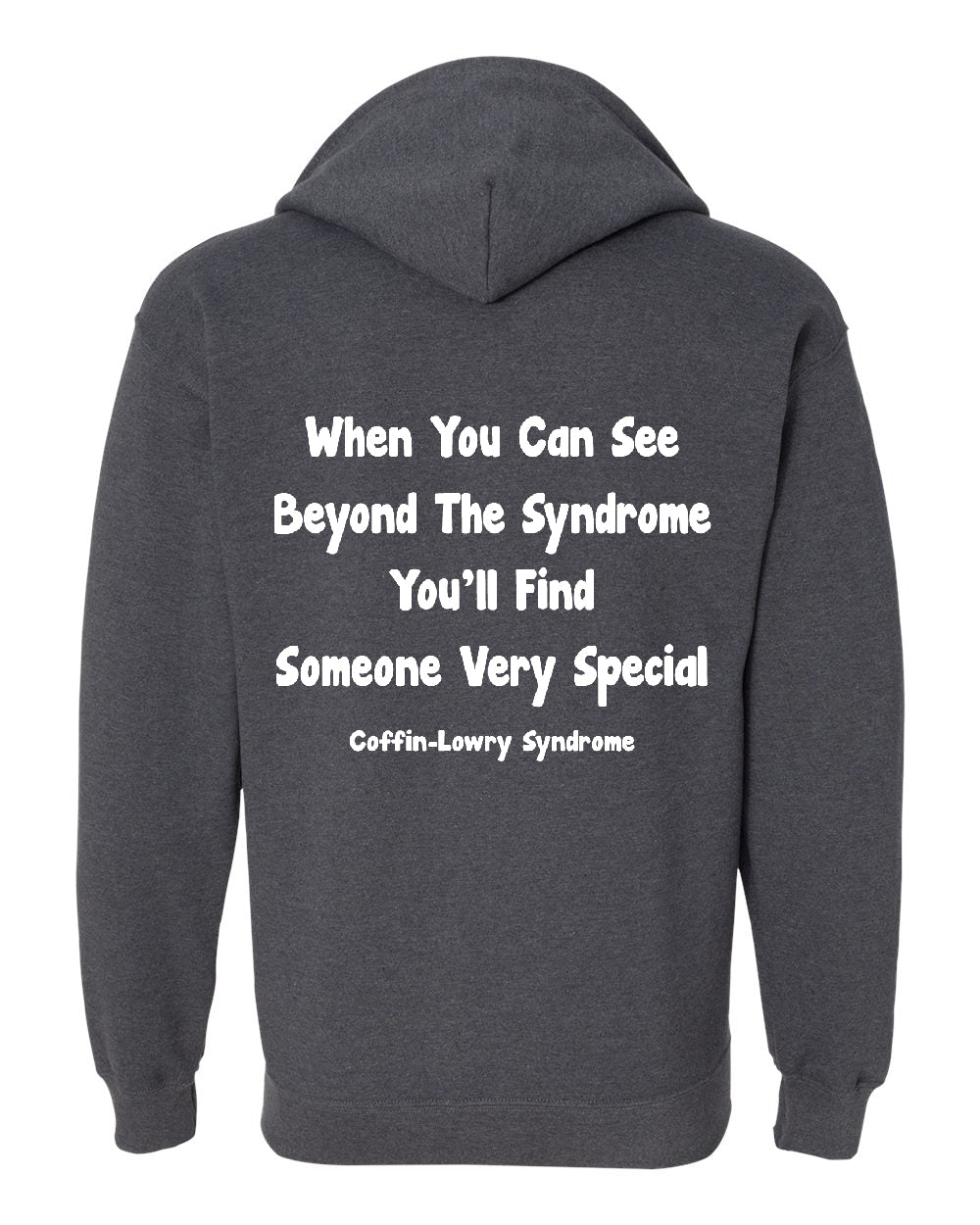 Coffin-Lowry Syndrome Sweatshirts (FULL-ZIP HOODIE)