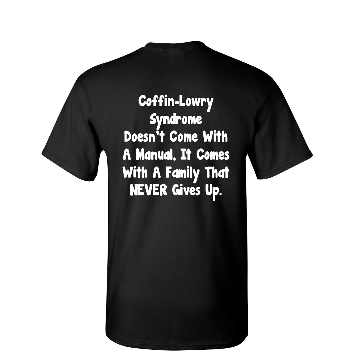 Coffin-Lowry Syndrome T-Shirts (ADULT SHORT SLEEVE)