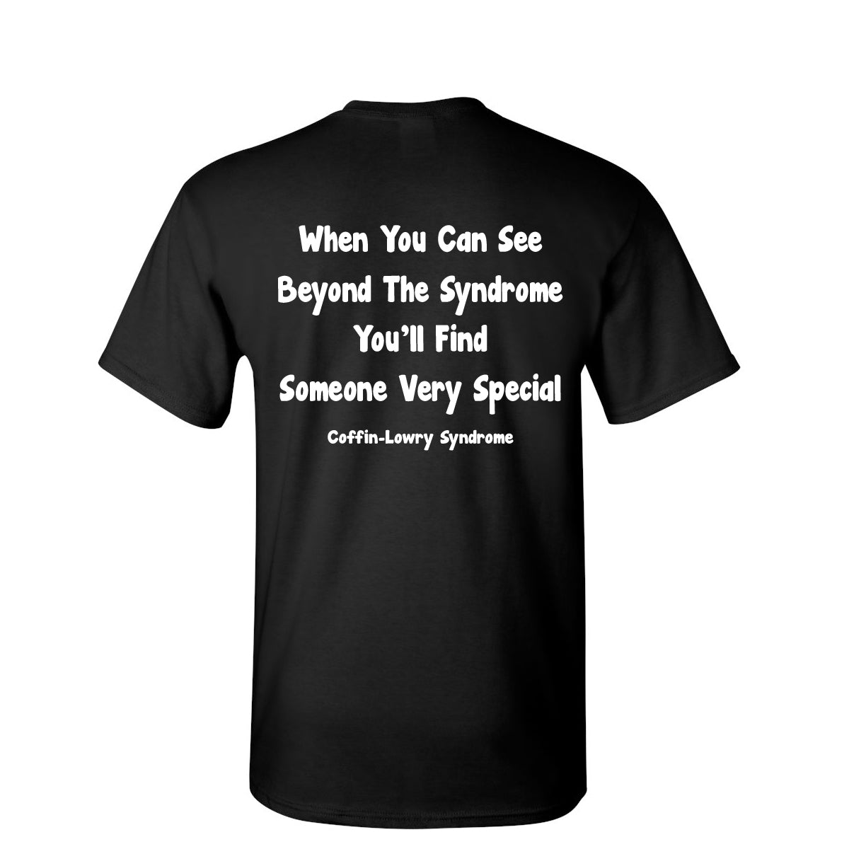 Coffin-Lowry Syndrome T-Shirts (ADULT SHORT SLEEVE)