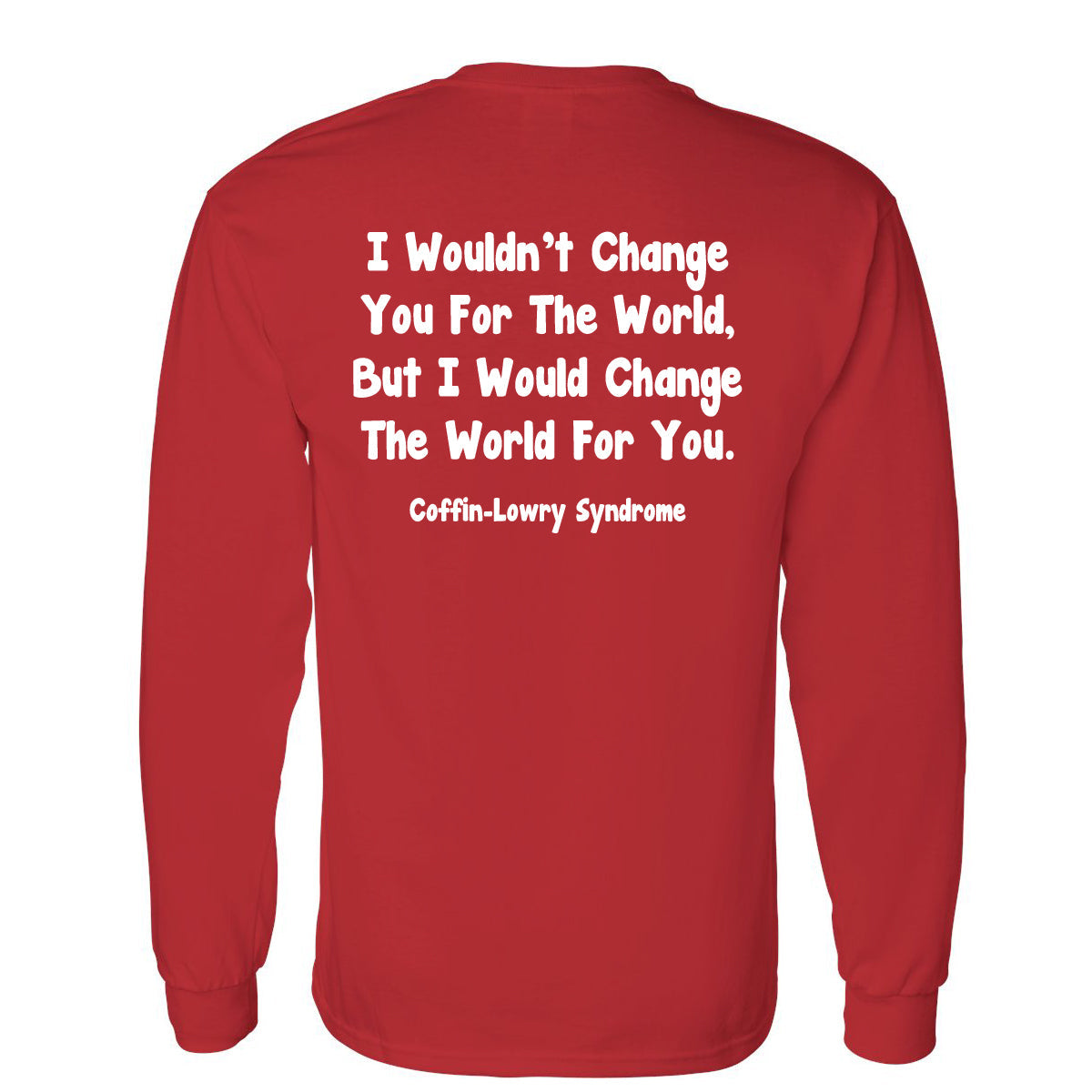 Coffin-Lowry Syndrome T-Shirts (YOUTH LONG SLEEVE)