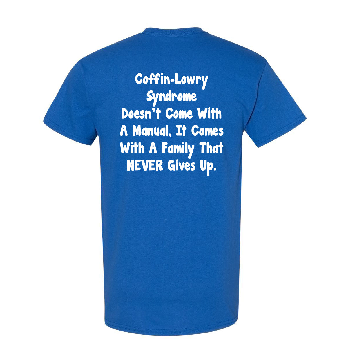 Coffin-Lowry Syndrome T-Shirts (ADULT SHORT SLEEVE)