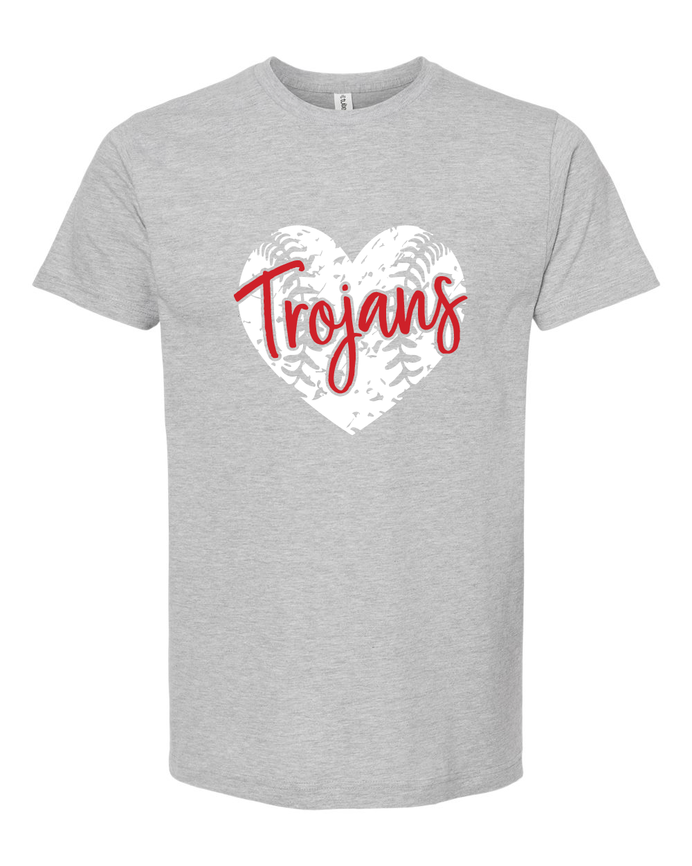 Trojans Baseball Heart - CGB