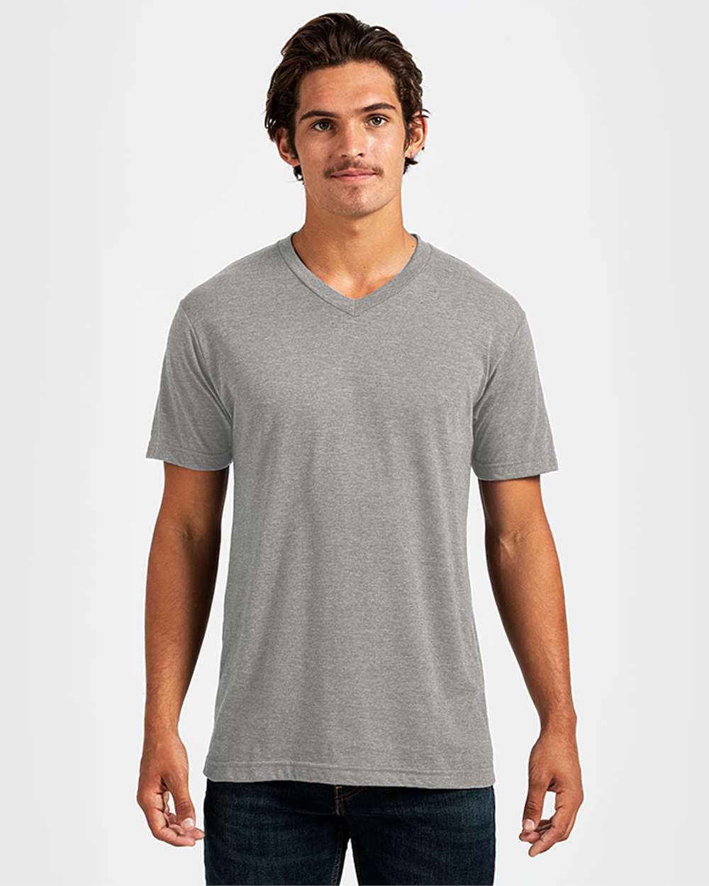 Tultex 207 - Unisex Poly-Rich V-Neck T-Shirt