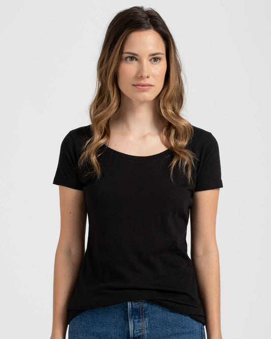 Tultex 243 - Women's Poly-Rich Scoop Neck T-Shirt